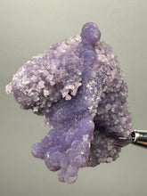 Load image into Gallery viewer, 1.9” Indonesian Grape Agate (Radial Spray Terminated Quartz) Display Specimen | Mamuju, West Sulawesi, Indonesia
