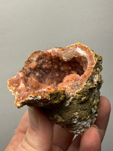 Load image into Gallery viewer, “Goblin Chalcedony” Pink &amp; Orange Druzy Botryoidal Stalactites — Tichka Massif, High Atlas, Morocco

