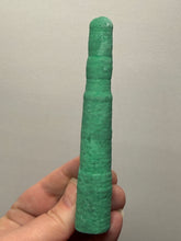 Load image into Gallery viewer, 4.9” High-Grade Malachite Stalactite “Cave” Formation | DR Congo | Mineral Collector Specimen
