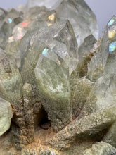 Load image into Gallery viewer, Chlorite-Included Quartz Cluster (Green Phantom Quartz) – Pakistan Mineral Specimen
