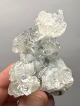 Load image into Gallery viewer, Druzy Chalcedony Stalactites with Druzy Clear Apophyllite | Maharashtra, India
