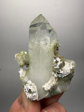 Load image into Gallery viewer, Chlorite-Included Quartz Cluster (Green Phantom Quartz) | Pakistan Mineral Specimen
