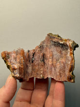 Load image into Gallery viewer, “Goblin Chalcedony” Pink &amp; Orange Druzy Botryoidal Stalactites — Tichka Massif, High Atlas, Morocco
