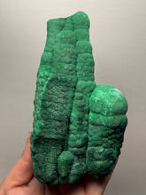 Load image into Gallery viewer, 6.4” High-Grade Malachite Stalactite “Cave” Formation | DR Congo | Mineral Collector Specimen
