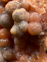 Load image into Gallery viewer, “Goblin Chalcedony” Pink &amp; Orange Druzy Botryoidal Stalactites— Tichka Massif, High Atlas, Morocco
