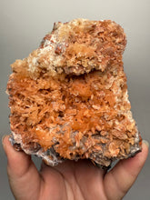 Load image into Gallery viewer, Orange Scalenohedral Calcite Cluster LARGE – Emery County, Utah Collector Mineral Specimen
