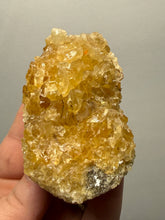 Load image into Gallery viewer, Golden Glow Calcite Cluster | Maharashtra, India
