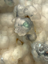 Load image into Gallery viewer, Blue-Green Chrysocolla in Botryoidal Chalcedony Cabinet Specimen | Indonesia
