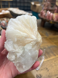 Lavender Stilbite Flower + Phantom Purple Apophyllite• VERY RARE • India