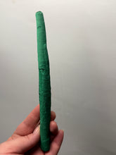 Load image into Gallery viewer, 8” Druzy Malachite Stalactite — Botryoidal “Cave” Formation | DR Congo  | Collector Mineral Specimen
