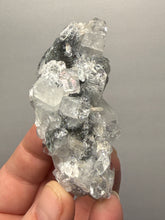 Load image into Gallery viewer, Druzy Chalcedony Stalactites with Druzy Clear Apophyllite | Maharashtra, India
