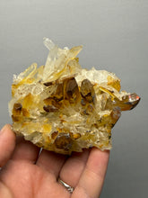 Load image into Gallery viewer, Golden Iron-Stained Himalayan Quartz Cluster | Pakistan | Collector Display Specimen

