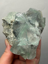 Load image into Gallery viewer, Cubic Fluorite Crystal Specimen | Chashan Mine, Chenzhou, Hunan, China | Collector Mineral Display
