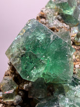 Load image into Gallery viewer, Rare Tenebrescent Color-Changing Cubic Fluorite | Hidden Forest Pocket — Diana Maria Mine, Frosterley, Weardale, County Durham, England
