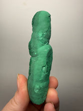 Load image into Gallery viewer, 3.7” Druzy Malachite &amp; Stalactite — Botryoidal Cave Formation | DR Congo  | Collector Mineral Specimen

