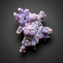Load image into Gallery viewer, 2” Indonesian Grape Agate (Radial Spray Terminated Quartz) Display Specimen | Mamuju, West Sulawesi, Indonesia
