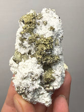 Load image into Gallery viewer, 3.1” New Find: Huanzala Mine Peru Sphalerite + Chalcopyrite + Apatite + Calcite + Quartz | Collector Display Specimen
