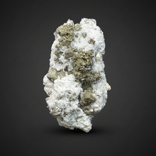 Load image into Gallery viewer, 3.1” New Find: Huanzala Mine Peru Sphalerite + Chalcopyrite + Apatite + Calcite + Quartz | Collector Display Specimen
