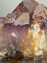 Load image into Gallery viewer, Premium Hematite-Phantom Deep Magenta Ametrine Cluster | Deccan Traps, India | Collector Mineral Specimen
