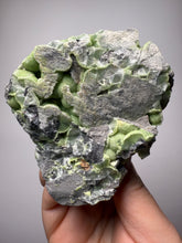 Load image into Gallery viewer, High-Grade Green Wavellite Collectors Specimen - Radiating Botryoidal Crystal Formation - Arkansas, USA
