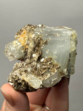 Load image into Gallery viewer, Premium Aquamarine with Mica on Matrix  Collector Mineral Specimen – Nagar Valley, Pakistan
