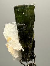 Load image into Gallery viewer, Green Cap Stak Nala Tourmaline with Cleavelandite – Haramosh Mountains, Pakistan | Thumbnail Specimen
