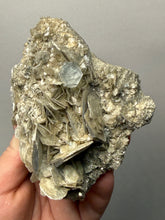 Load image into Gallery viewer, Premium Aquamarine with Mica on Matrix  Collector Mineral Specimen – Nagar Valley, Pakistan
