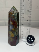 Load image into Gallery viewer, Candy Forest Jasper Obelisk Tower
