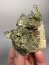 Load image into Gallery viewer, Chlorite-Included Quartz Cluster (Green Phantom Quartz) | Pakistan Mineral Specimen
