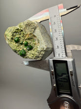 Load image into Gallery viewer, Gemmy Green Garnet on Matrix – Pakistan Collector Specimen
