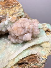 Load image into Gallery viewer, 7” Druzy Mint Green Smithsonite Cluster — Indonesia | Collector Mineral Specimen
