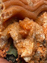 Load image into Gallery viewer, Rose Botryoidal Chalcedony Agate from Morocco – Druzy Cabinet Specimen
