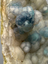 Load image into Gallery viewer, Blue-Green Chrysocolla in Botryoidal Chalcedony Cabinet Specimen | Indonesia
