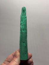 Load image into Gallery viewer, 5.4” High-Grade Malachite Stalactite “Cave” Formation | DR Congo | Mineral Collector Specimen
