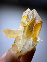 Load image into Gallery viewer, High Grade Golden Iron-Stained Himalayan Quartz Cluster | Rare Pakistan Mineral Specimen | Collector Display Crystal
