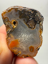Load image into Gallery viewer, Polished Malawi Agate Half – High-Grade African Banded Agate Display Specimen
