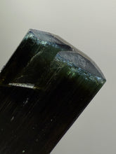 Load image into Gallery viewer, Blue Cap &amp; Green Cap Dark Green Stak Nala Tourmaline on Cleavelandite Matrix – Haramosh Mountains, Pakistan
