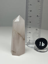 Load image into Gallery viewer, Dendrite Manganese Included Iron Oxide Quartz (Golden Healer) Obelisk Tower • RARE
