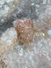 Load image into Gallery viewer, Natural Botryoidal Goethite on Druzy Amethyst Cluster | Collector Mineral Specimen | Morocco
