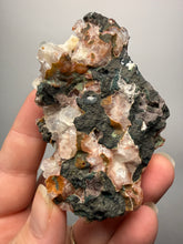 Load image into Gallery viewer, Rare Red + Green Apophyllite Crystal Cluster – High Grade Collector Mineral Specimen | India
