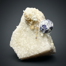 Load image into Gallery viewer, Afghan Lazurite Specimen | Deep Blue Lapis-Grade Crystal on Matrix | Collector Display Mineral
