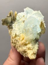Load image into Gallery viewer, Premium Aquamarine with Mica on Matrix  Collector Mineral Specimen – Nagar Valley, Pakistan

