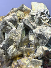 Load image into Gallery viewer, 3.3” New Find: Huanzala Mine Peru Sphalerite + Chalcopyrite + Apatite + Calcite + Quartz | Collector Display Specimen
