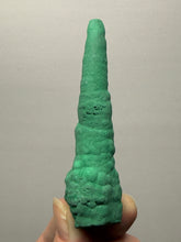 Load image into Gallery viewer, 3.6” High-Grade Malachite Stalactite “Cave” Formation | DR Congo | Mineral Collector Specimen
