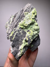 Load image into Gallery viewer, High-Grade Green Wavellite Collectors Specimen - Radiating Botryoidal Crystal Formation - Arkansas, USA
