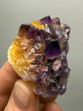 Load image into Gallery viewer, Premium Hematite-Phantom Deep Magenta Ametrine Cluster | Deccan Traps, India | Collector Mineral Specimen
