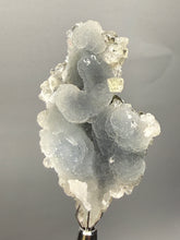 Load image into Gallery viewer, Druzy Chalcedony Stalactites with Druzy Clear Apophyllite | Maharashtra, India
