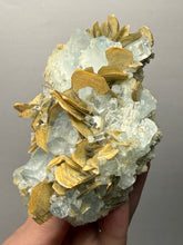 Load image into Gallery viewer, Premium Aquamarine with Mica on Matrix  Collector Mineral Specimen – Nagar Valley, Pakistan
