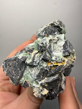 Load image into Gallery viewer, High-Grade Green Wavellite Collectors Specimen - Radiating Botryoidal Crystal Formation - Arkansas, USA
