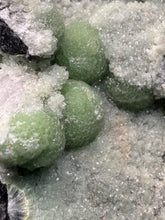 Load image into Gallery viewer, High-Grade Green Wavellite Collectors Specimen - Radiating Botryoidal Crystal Formation - Arkansas, USA
